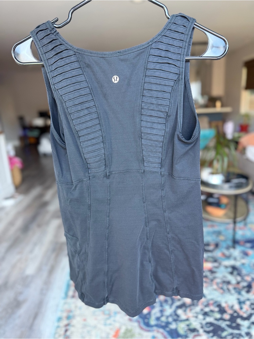 Lululemon Essential Pleated Women's Black Athletic Tank Top 2020